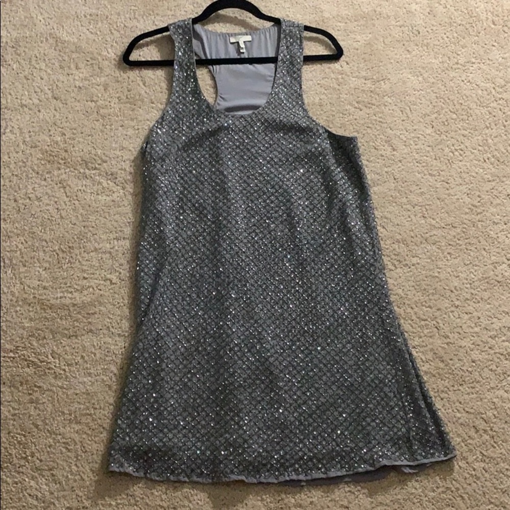 Joie Beaded/Sequin Dress (Size L)